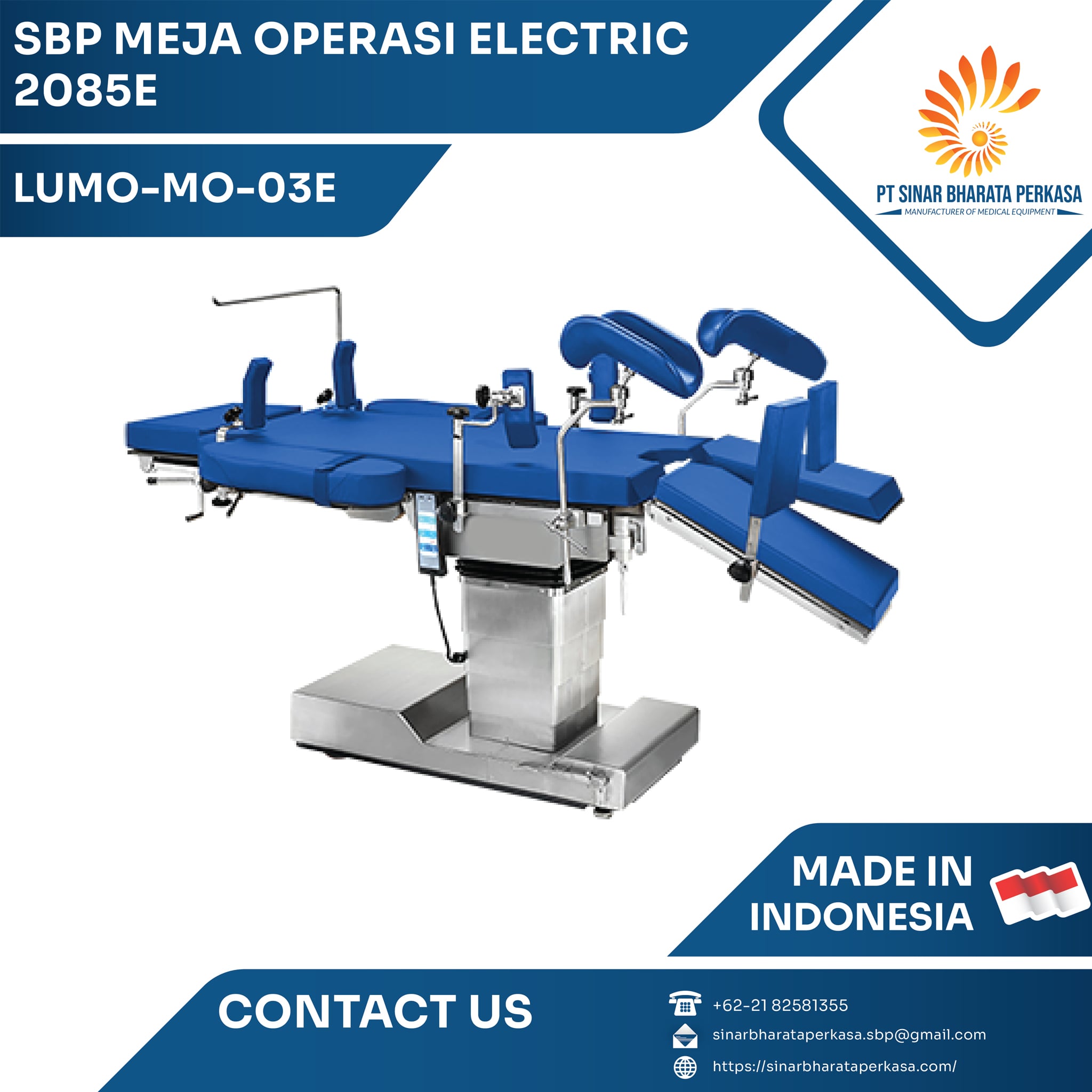 SBP Meja Operasi Electric 2085E