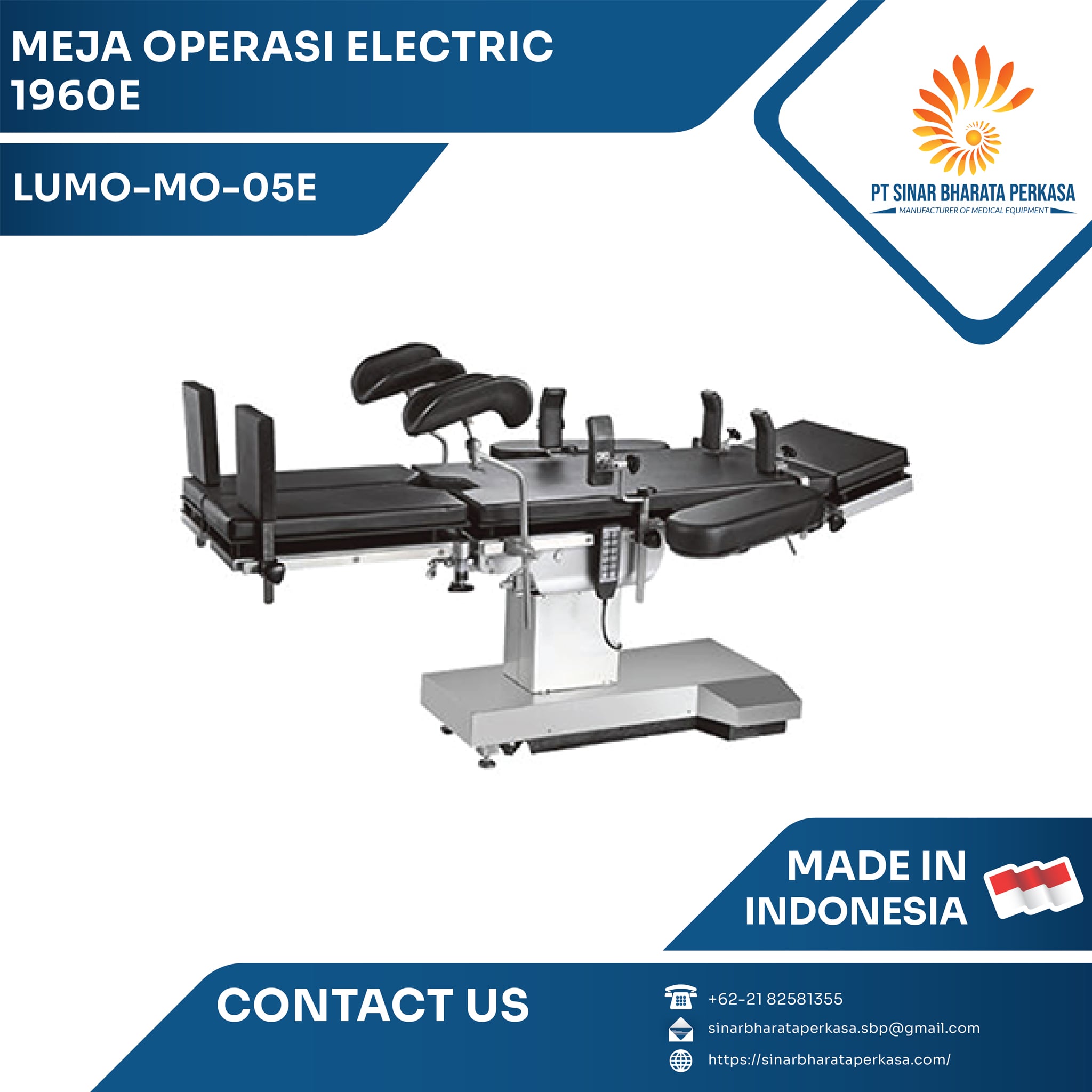 SBP Meja Operasi Electric 1960E