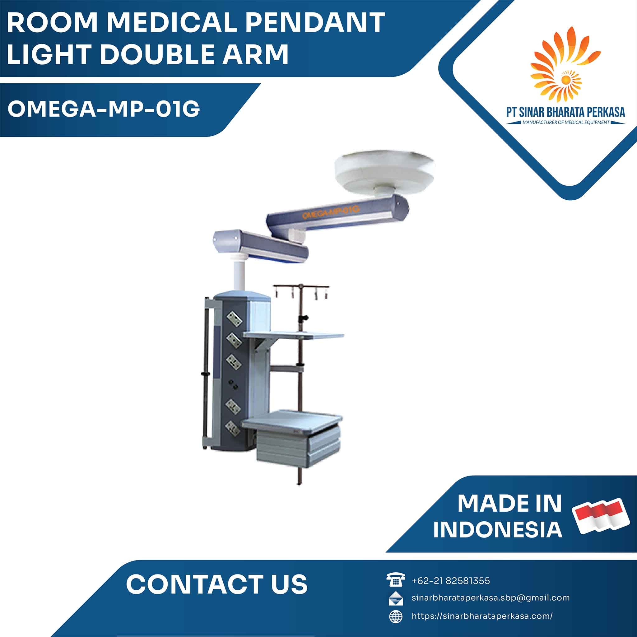 SBP Room Medical Pendant Light Double Arm