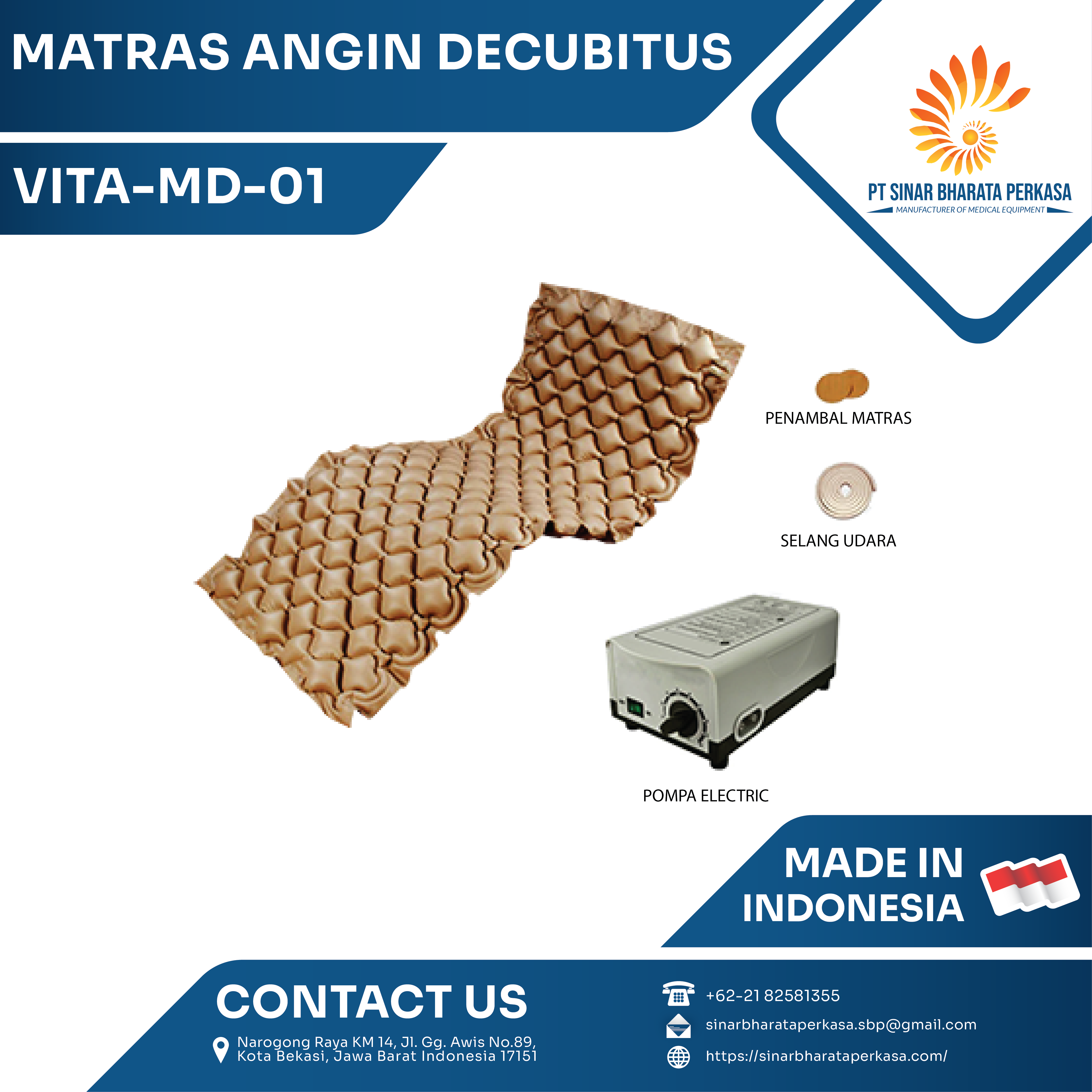 Matras Angin Decubitus